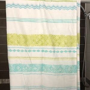 Hardly used shower curtain